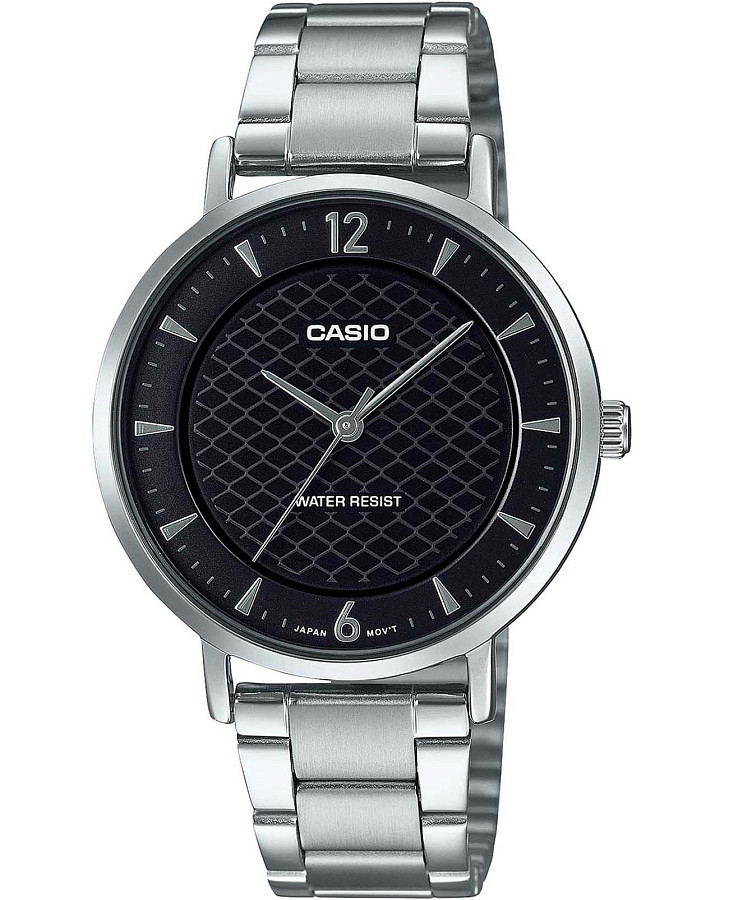 Часы Casio Collection Standard LTP-VT04D-1A — женские, черный