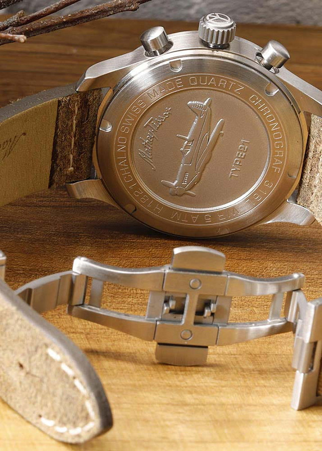 Часы Mathey-Tissot Type 21 H1821CHALNO — мужские, кожаный