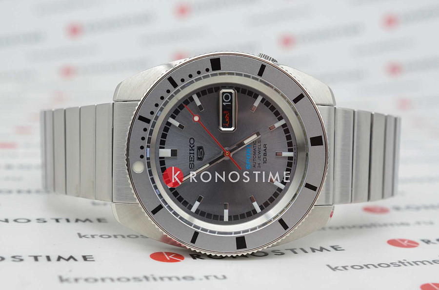 Часы Seiko 5 Sports SRPL03K1 — механические, сталь металл