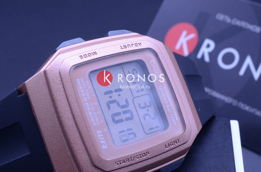 Часы Casio Illuminator F-201WAM-5A — пластик, Япония