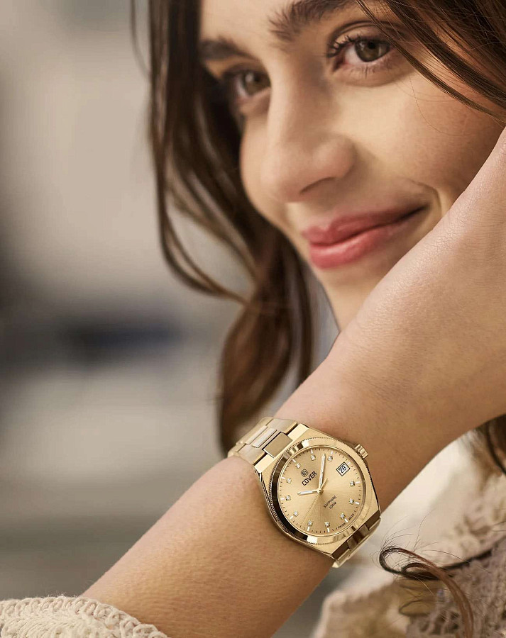 Часы Cover Iconosteel Lady CO223.06 — нержавеющая сталь с pvd-покрытием, женские