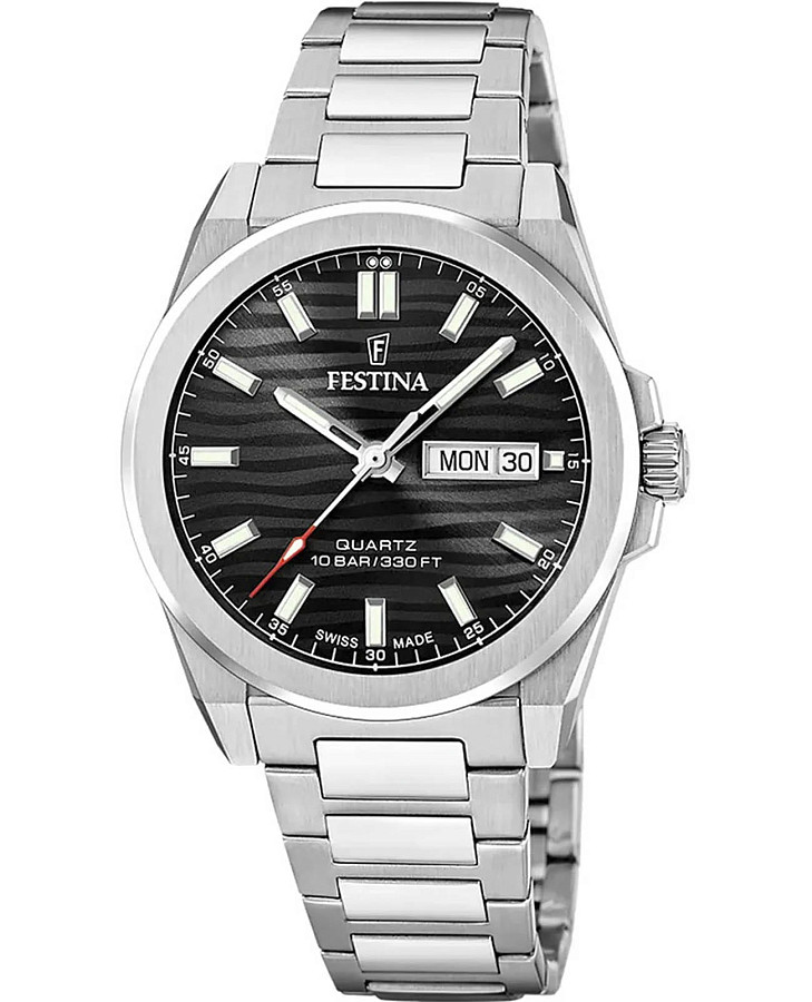 Часы Festina Swiss Made F20073/5 — мужские, черный