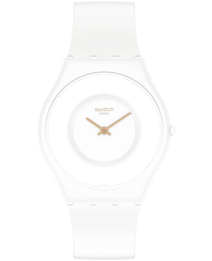 Часы Swatch Skin Classic Bioceramic SS09W100 — женские, белый