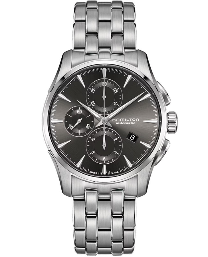 Часы Hamilton Jazzmaster Auto Chrono H32586181 — мужские, черный