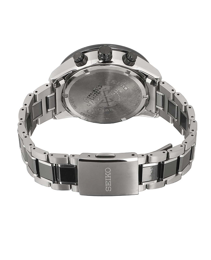 Часы Seiko Astron GPS Solar SSH011J1 — титановый c pvd покрытием, мужские