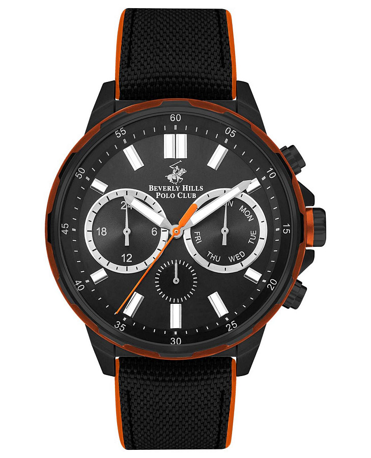 Часы Beverly Hills Polo Club BP3402X.651 — мужские, черный