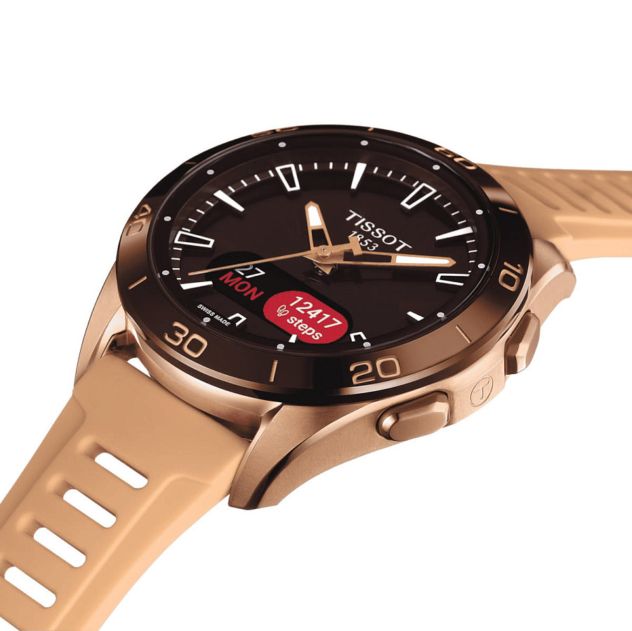 Часы Tissot T-Touch Connect Sport T153.420.47.051.05 — мужские, силикон