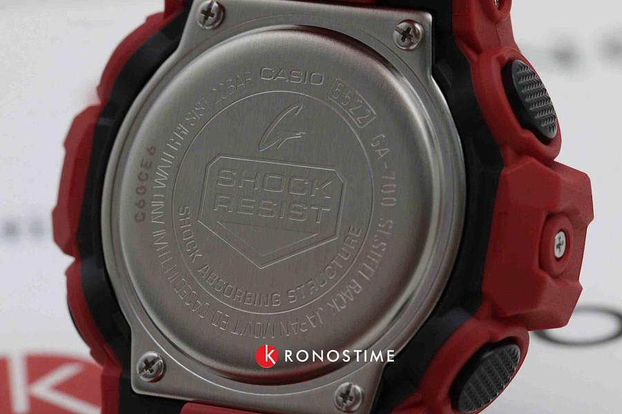 Часы Casio G-Shock GA-700-4ADR (GA-700-4A) — электронные, пластик