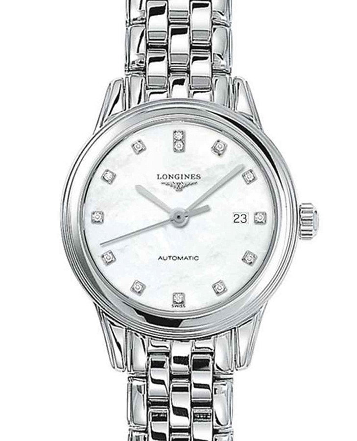 Часы Longines Flagship L4.374.4.87.6 — механические, сталь металл