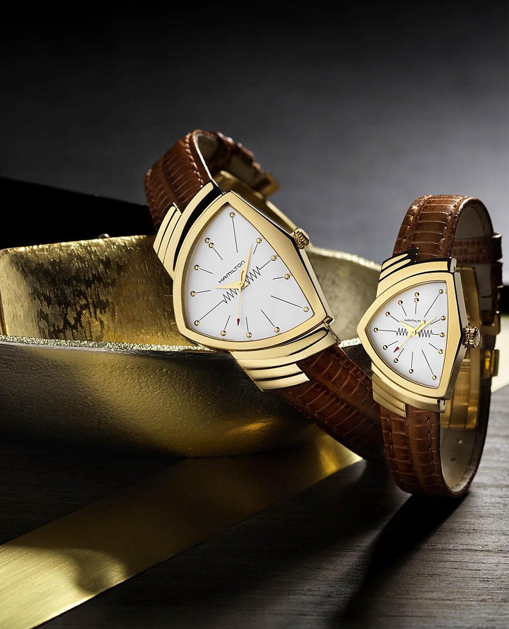 Часы Hamilton Ventura Quartz H24301511 — сталь, Швейцария