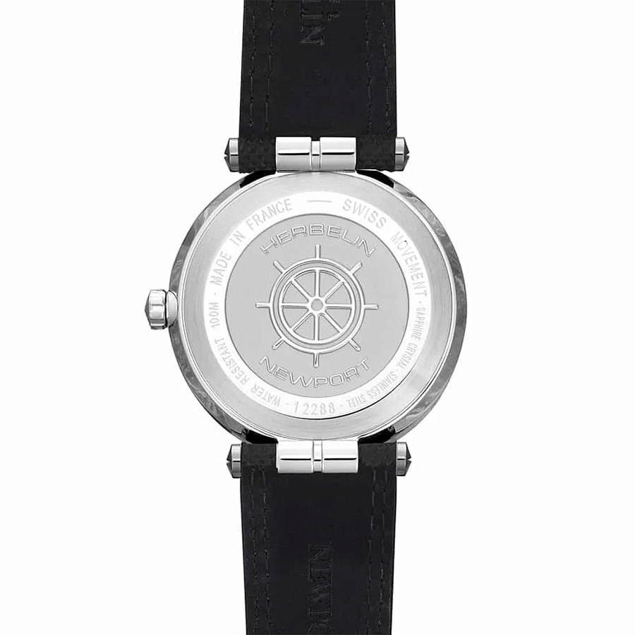 Часы Herbelin Newport 12288G15CA — каучук, мужские