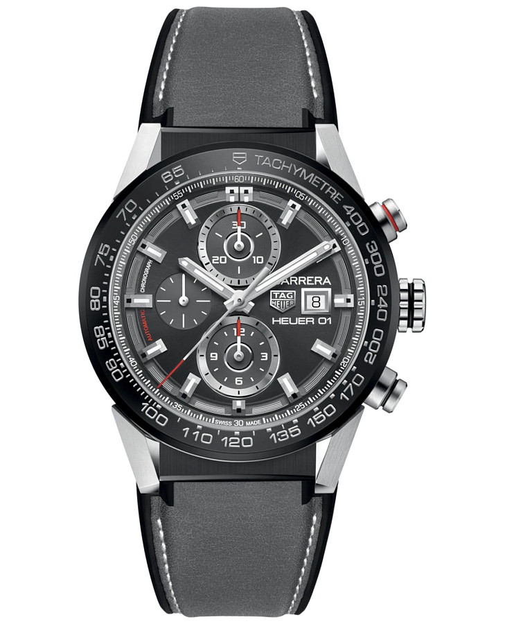Часы TAG Heuer Carrera CAR201W.FT6095 — мужские, черный