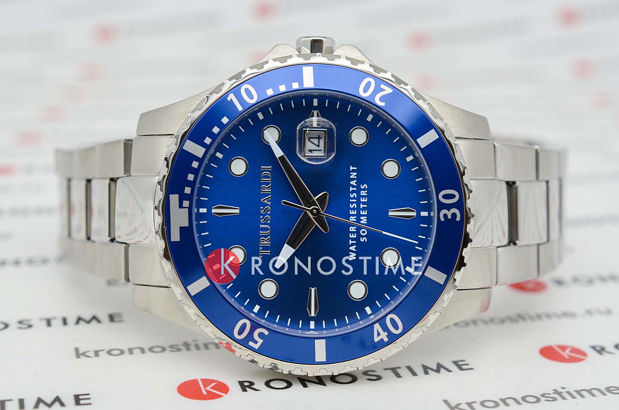 Часы Trussardi City Life R2453169006 — кварцевые, металл сталь