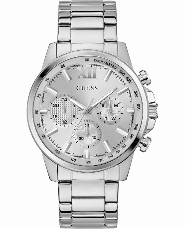 Часы Guess Sport GW0900G6 — мужские, серебристый