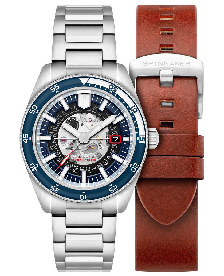 Часы Spinnaker Fleuss SP-5118-22 — мужские, голубой