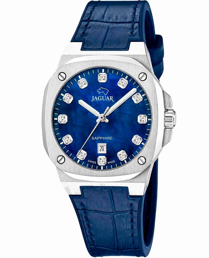 Часы Jaguar Rond Carre J1032/7 — женские, синий