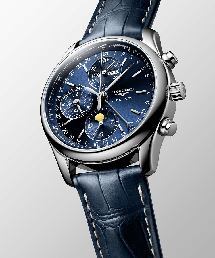 Часы Longines Master Collection L2.673.4.92.0 — металл сталь, кожаный