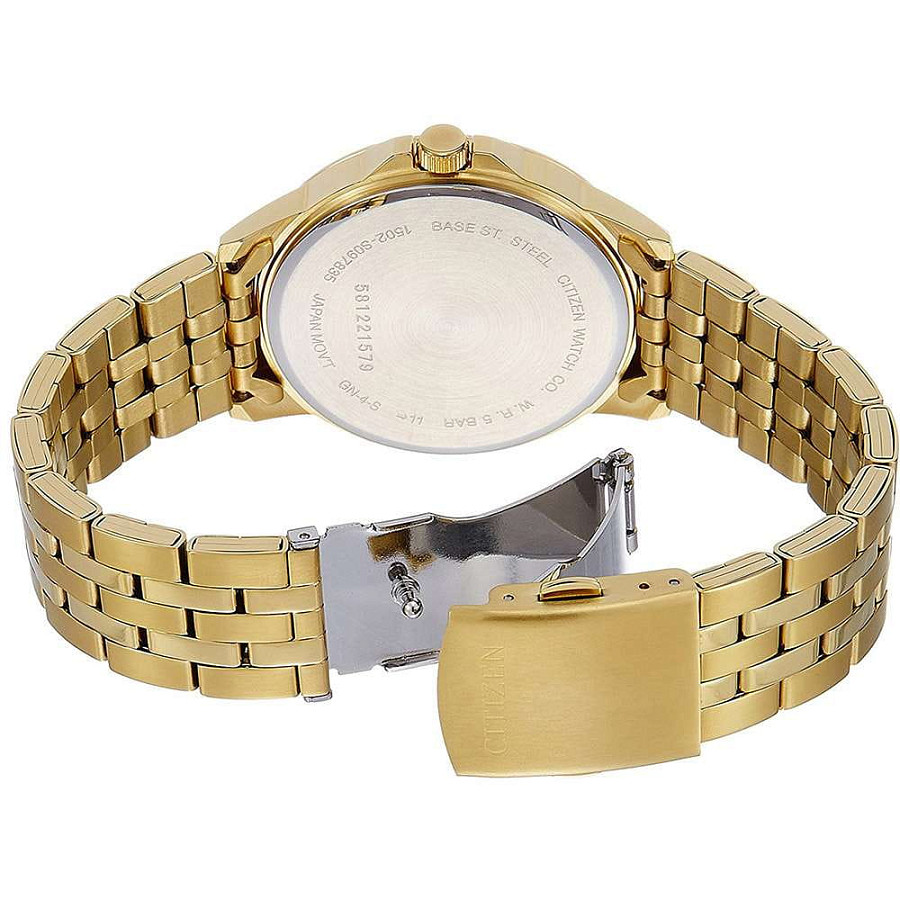 Часы Citizen Basic BF2013-56P — золотой, сталь металл