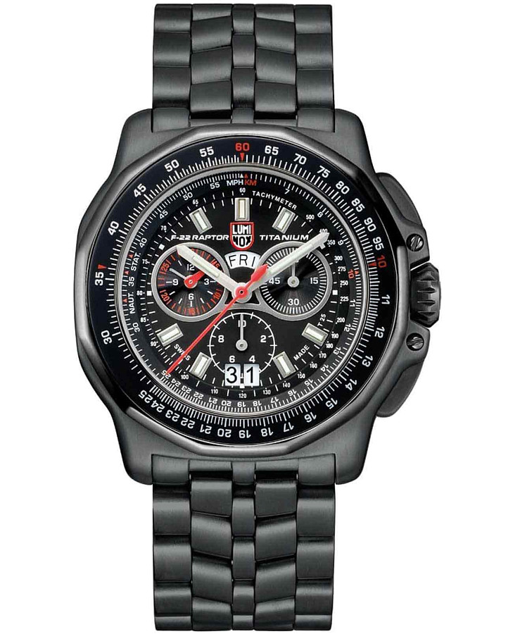 Часы Luminox F-22 Raptor XA.9272 — мужские, черный