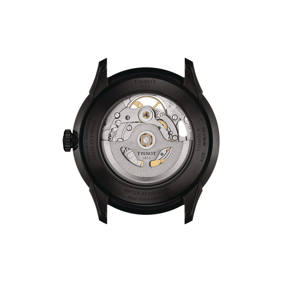 Часы Tissot Chemin des Tourelles Squelette T139.836.36.441.00 — механические, Швейцария, мужские