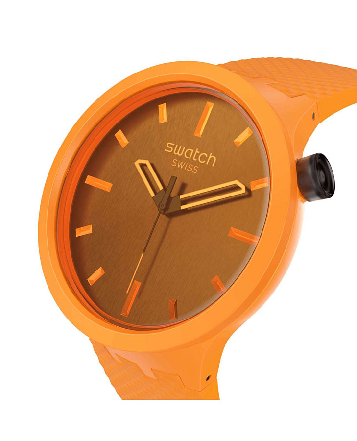 Часы Swatch Big Bold Biosourced Standard SB05O102 — пластик, Швейцария