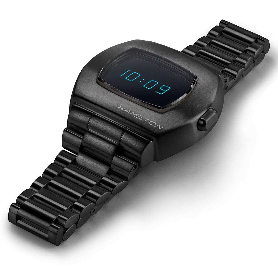 Часы Hamilton American Classic PSR Digital 74 H52404131 — кварцевые, сталь