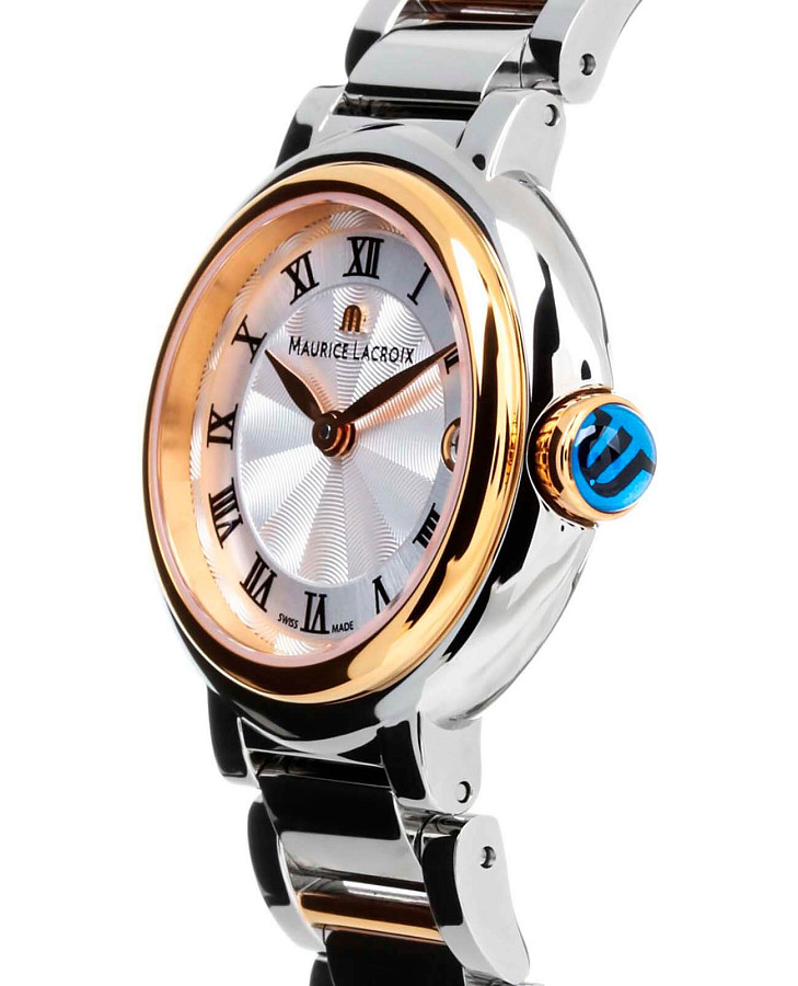 Часы Maurice Lacroix FIABA Date FA1004-PVP13-110-1 — кварцевые, металл сталь
