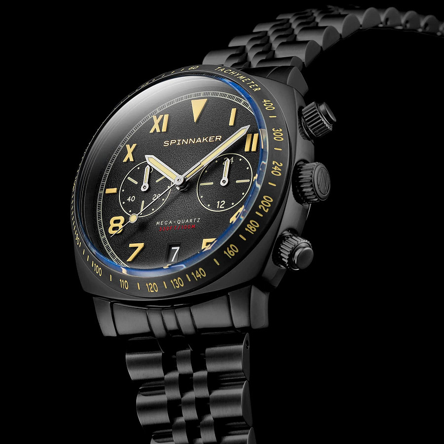 Часы Spinnaker Hull California Chronograph SP-5092-44 — механические, сталь металл