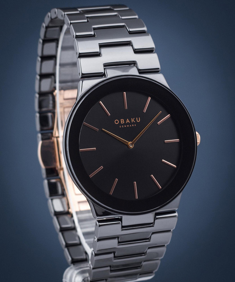 Часы Obaku Svale V281GXBBCB — Дания, кварцевые