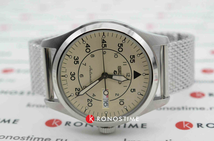 Часы Seiko 5 Sports Field series SRPH21K1 — мужские, серебристый