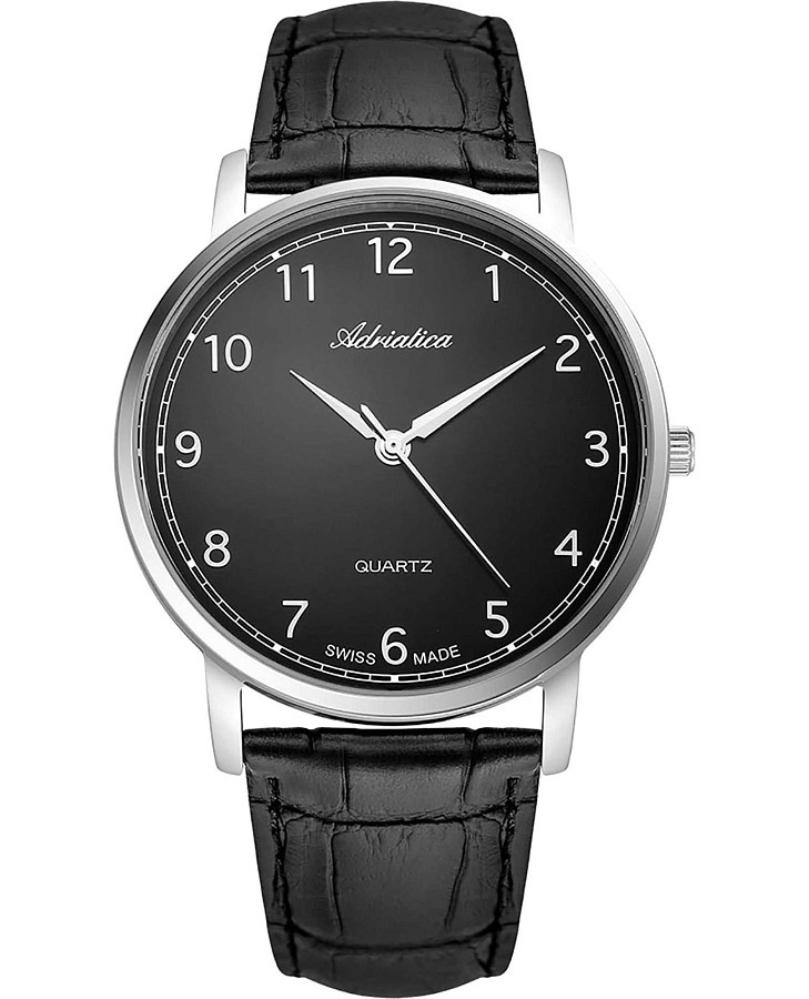 Часы Adriatica Premiere A1287.5224Q — мужские, черный