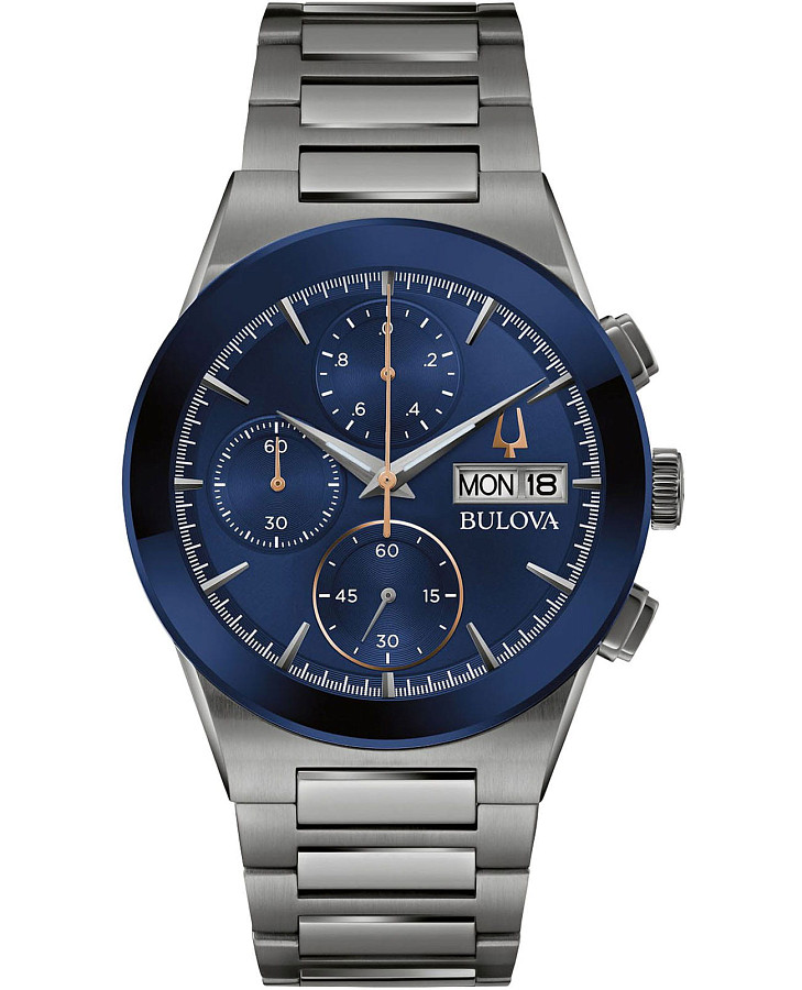 Часы Bulova Millennia 98C143 — мужские, синий
