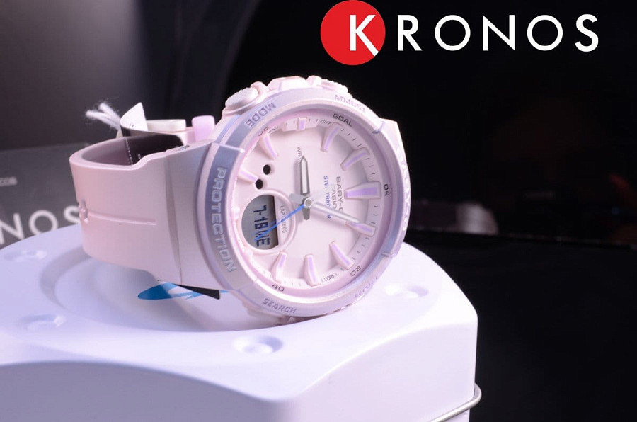 Часы Casio Baby-G BGS-100SC-4A — пластик, женские