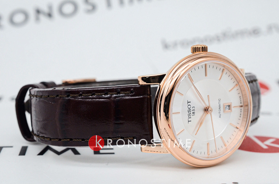 Часы Tissot Carson Automatic Lady T122.207.36.031.00 — сталь металл, Швейцария