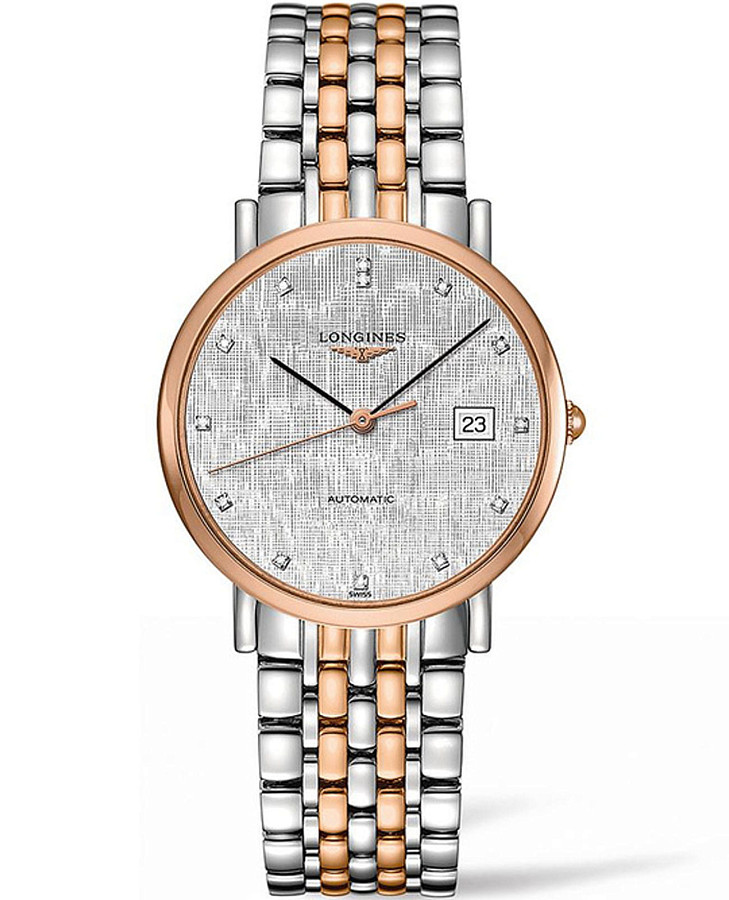 Часы Longines Elegant Collection L4.810.5.77.7 — мужские, серый