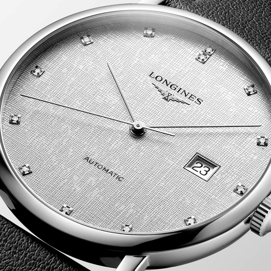 Часы Longines Elegant Collection L4.911.4.77.2 — механические, металл сталь