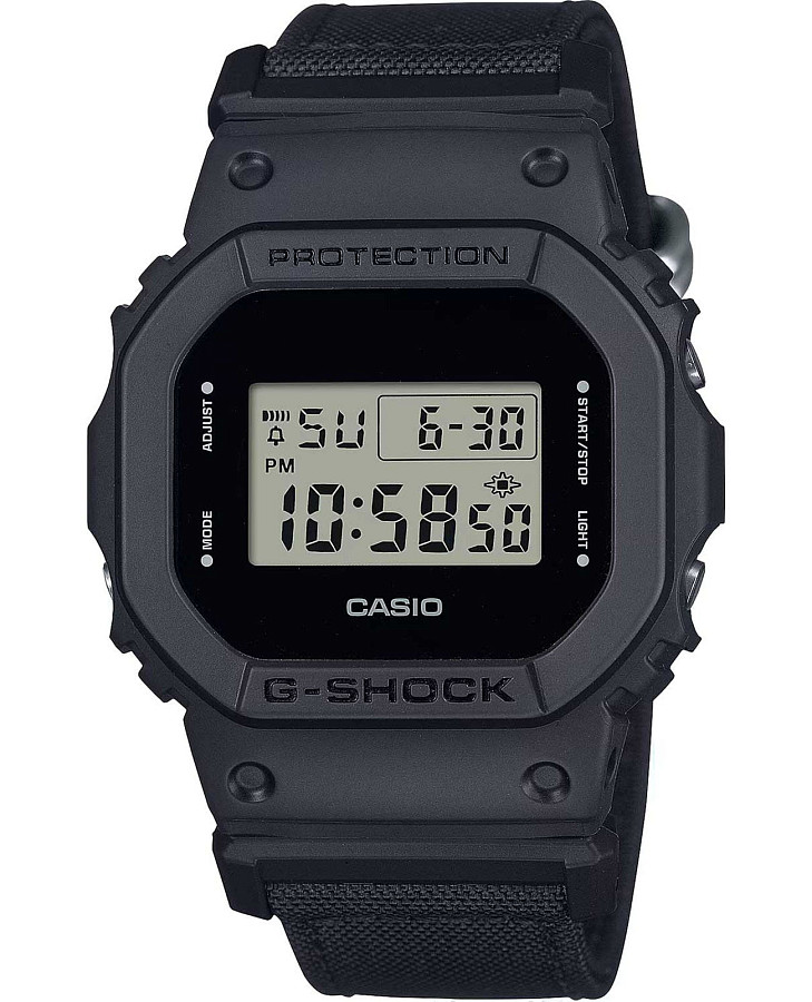 Часы Casio G-Shock DW-5600BCE-1DR (DW-5600BCE-1) — мужские, черный