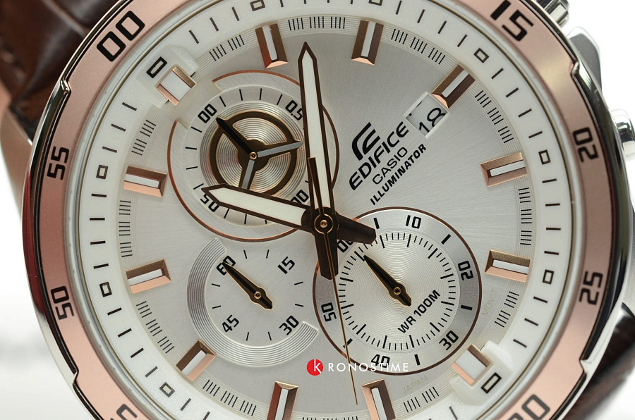 Часы Casio Edifice EFR-547L-7A — металл сталь алюминий, Япония