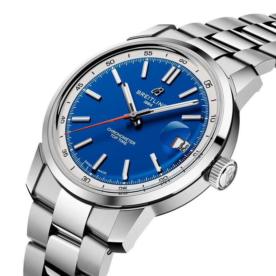 Часы Breitling Top Time B31 AB3113A71C1A1 — механические, сталь металл