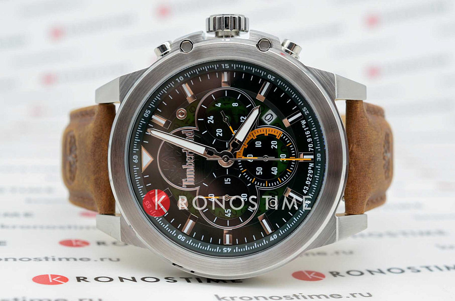 Часы Timberland Fast Strike TDWGB0056001 — кварцевые, металл сталь