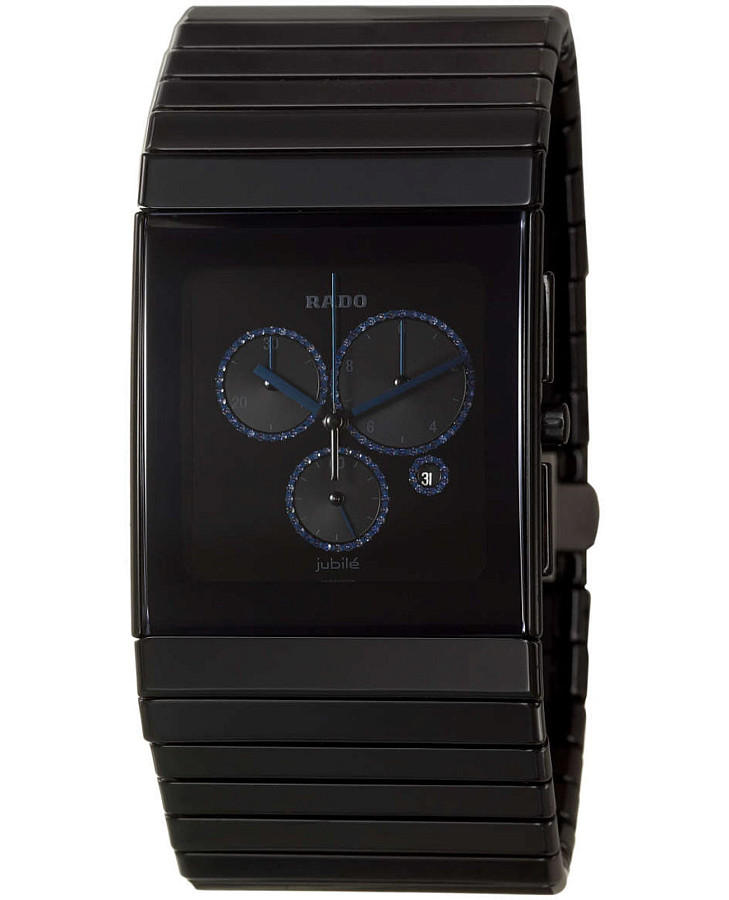 Часы Rado Ceramica R21714752 — мужские, черный