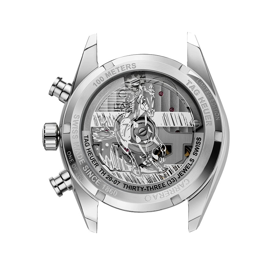 Часы TAG Heuer Carrera Chronograph Year of the Horse CBS221D.BA0048 — механические, металл сталь