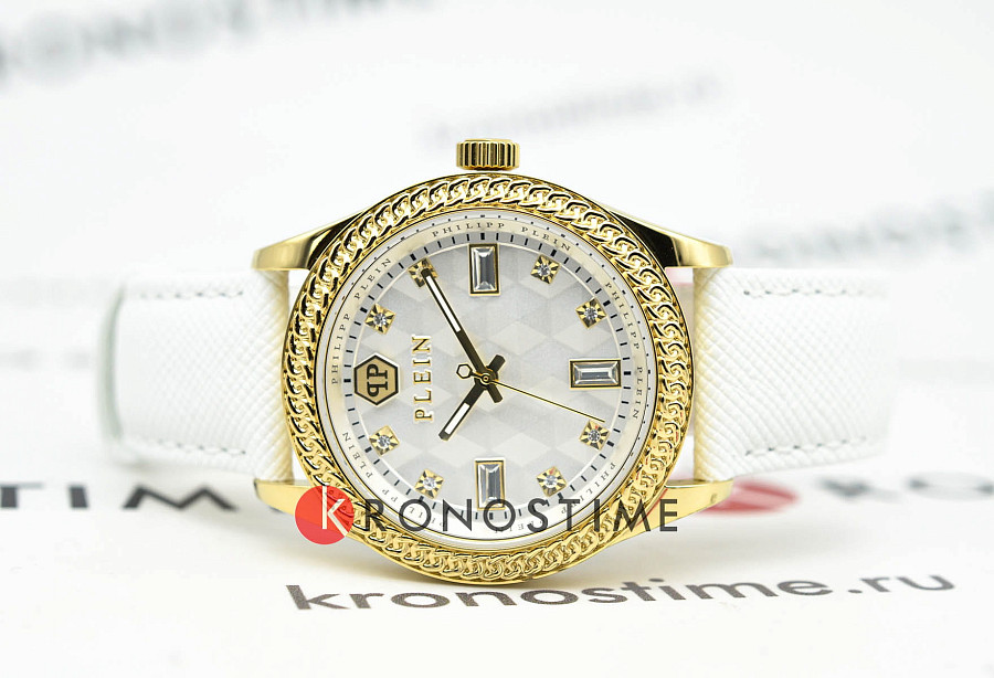 Часы Philipp Plein Queen PWCDA0324 — кварцевые, металл сталь