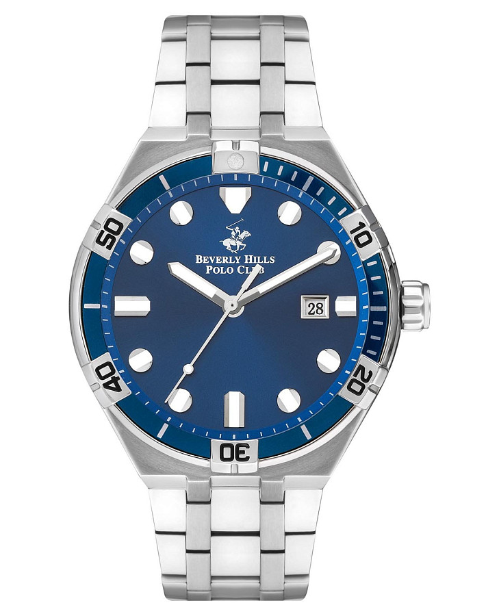 Часы Beverly Hills Polo Club BP3404X.390 — мужские, синий