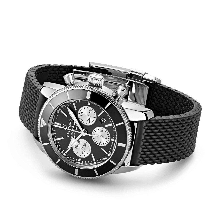 Часы Breitling Superocean Heritage B01 Chronograph 44 AB0162121B1S1 — металл сталь, Швейцария