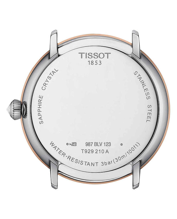 Часы Tissot T-Gold Glendora T929.210.46.266.00 — золото сталь металл, Швейцария