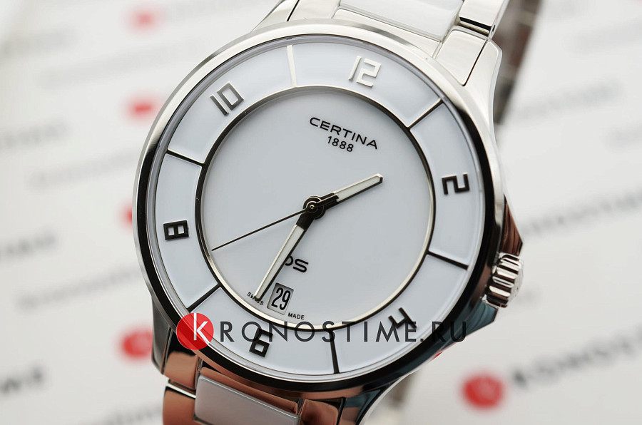 Часы Certina DS-6 Lady C039.251.11.017.00 — кварцевые, сталь металл