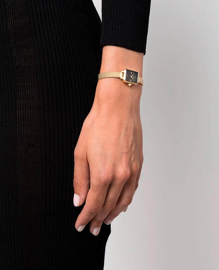 Часы Daniel Wellington Quadro DW00100652 — женские, сталь c pvd покрытием