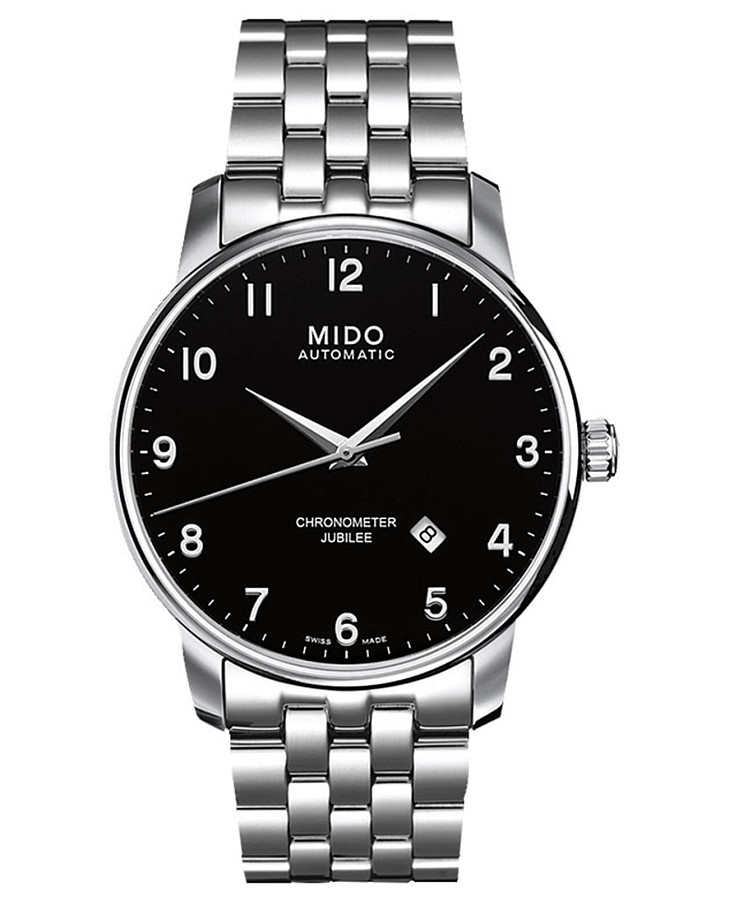 Часы Mido Baroncelli M8690.4.18.1 — мужские, черный