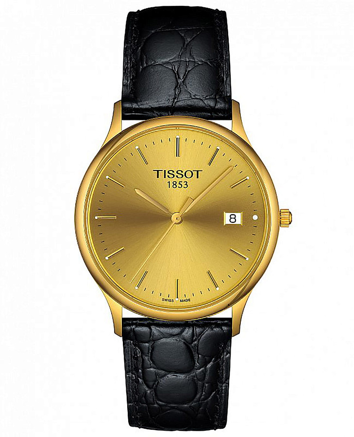 Часы Tissot T-Classic T913.410.16.031.01 — мужские, золотистый